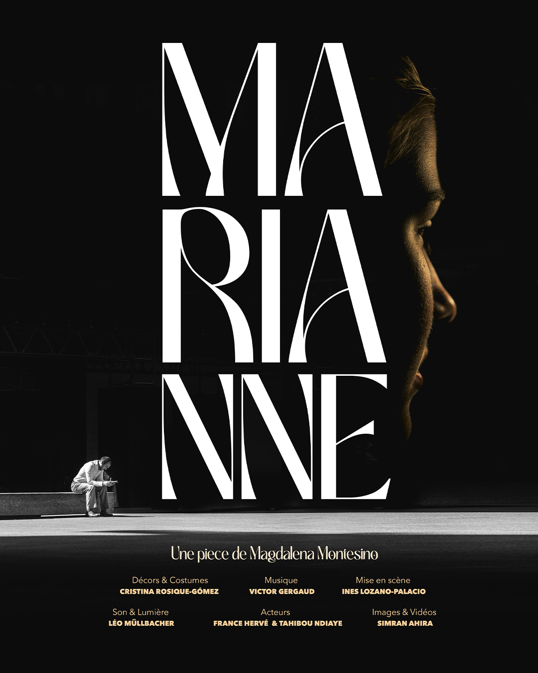 Marianne - par la compagnie ART COLLECTIF , les 30 & 31 janvier 2025 au théâtre de l'Espace Beaujon (Paris 8e )