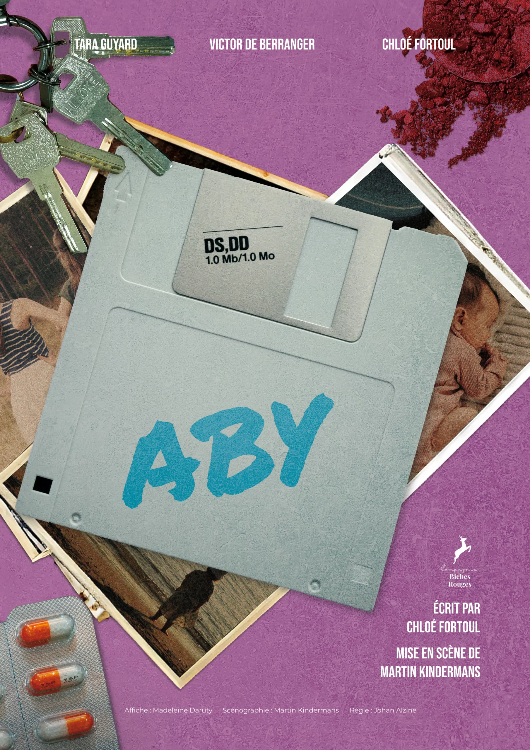 ABY, par la cie Les Biches Rouges, les 18, 20 & 21 novembre 2025 au Centre Paris Anim' Beaujon (Paris 8e)