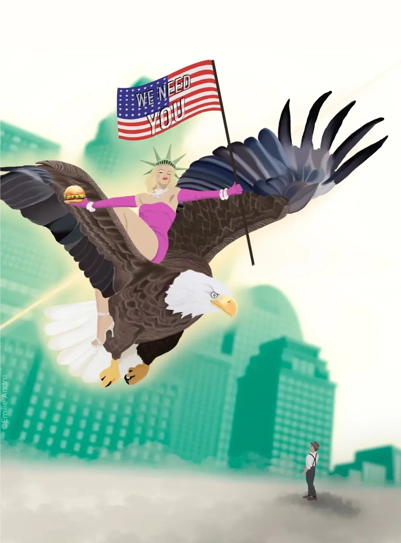 Fuck America, un spectacle de la compagnie Eck, le 4 décembre 2025 au CPA Beaujon - 3AC8 (Paris 8e)