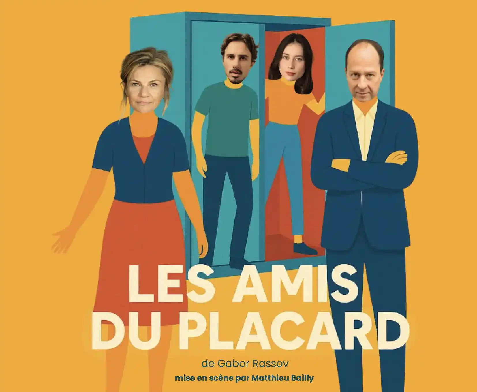 Les amis du placard, par l'association Mel & Thalie), les 26 & 27 mars 2026 au CPA Beaujon (Paris 8e)