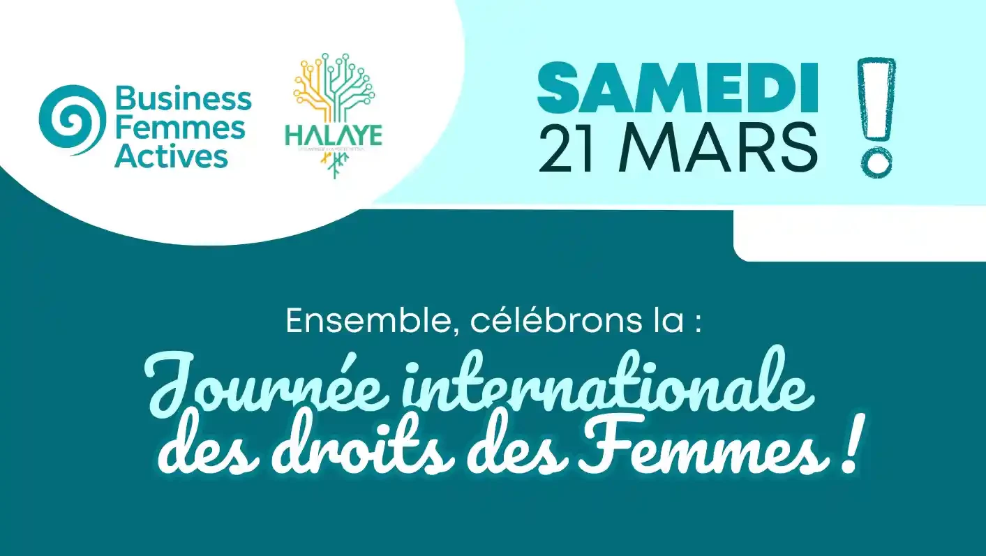Conférence : l'IA, un accélérateur d'entrepreneuriat féminin ? le samedi 21 mars 2026 par l'association Halaye au Centre Paris Anim' Beaujon (Paris 8e)