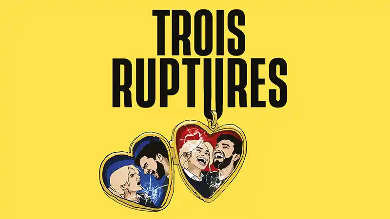 Trois ruptures, du 3 au 6 novembre 2026. Un spectacle de l'association Métro Rideau Dodo - Centre Paris Anim' Beaujon (Paris 8e)