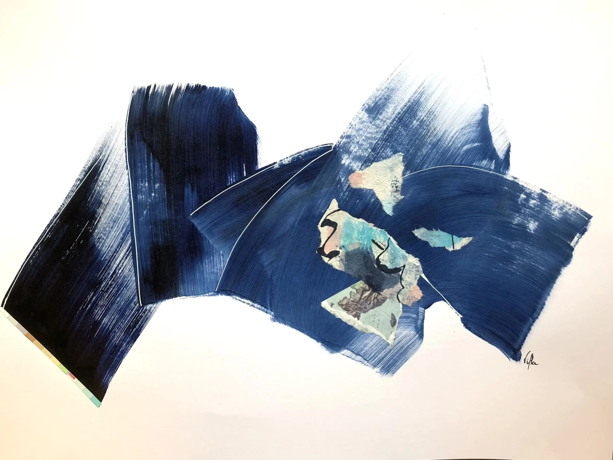 Encrages. Une exposition de l'artiste Viviane Beaufumé, du 12 au 30 octobre 2026 dans le Hall du CPA Beaujon (Paris 8e).