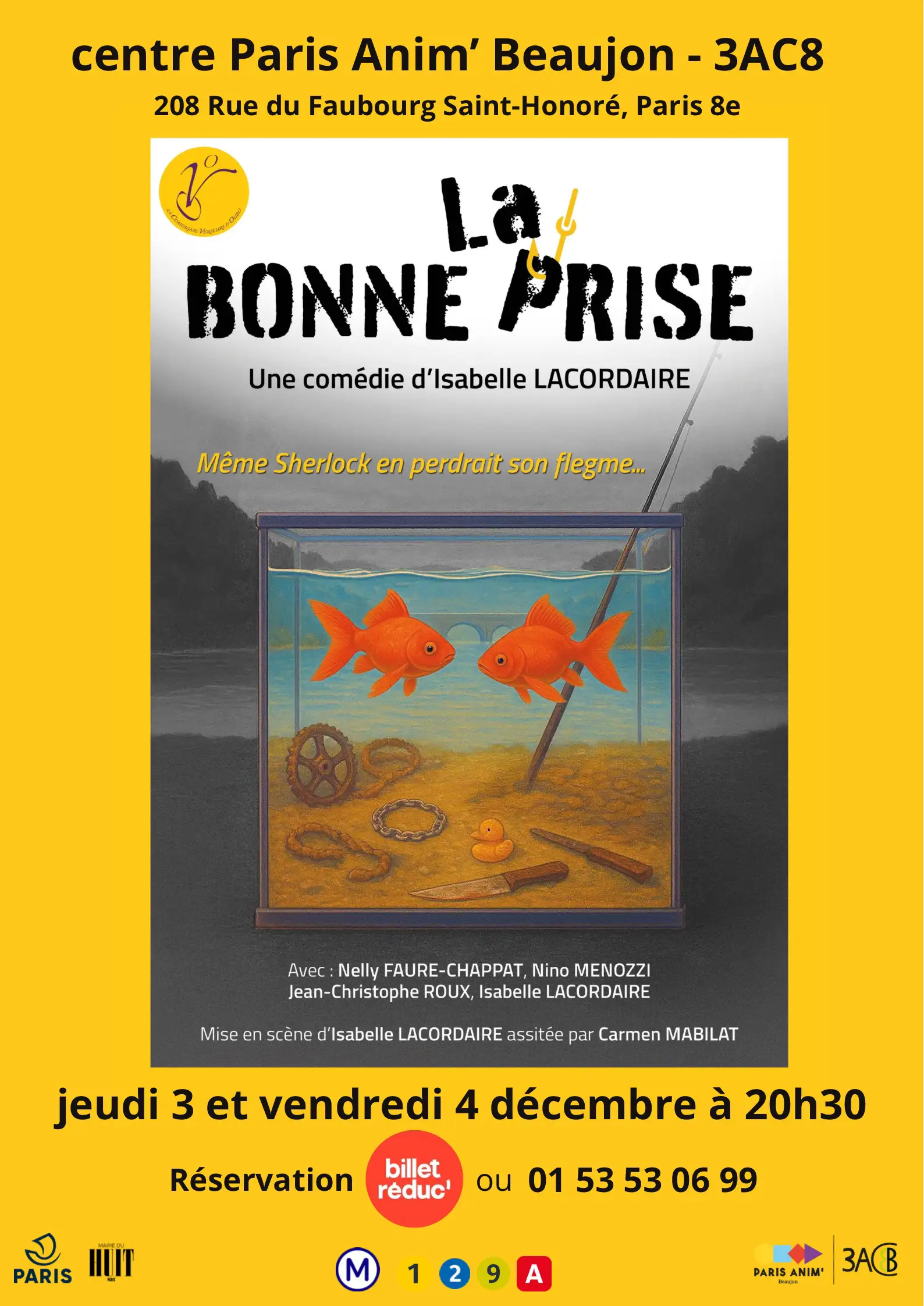 La bonne prise - Compagnie Verseurs d'oubli